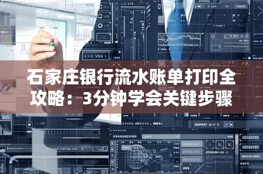 石家庄银行流水账单打印全攻略：3分钟学会关键步骤