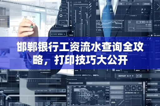 邯郸银行工资流水查询全攻略，打印技巧大公开